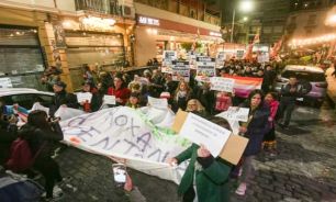 Marcha para pedir justicia por las tres mujeres asesinadas en un incendio en barracas 20240513