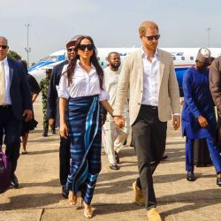 Meghan Markle en Nigeria. 