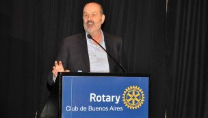 Federico Sturzenegger en el Rotary Club