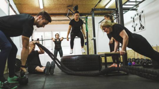 Entrenamiento funcional en circuitos