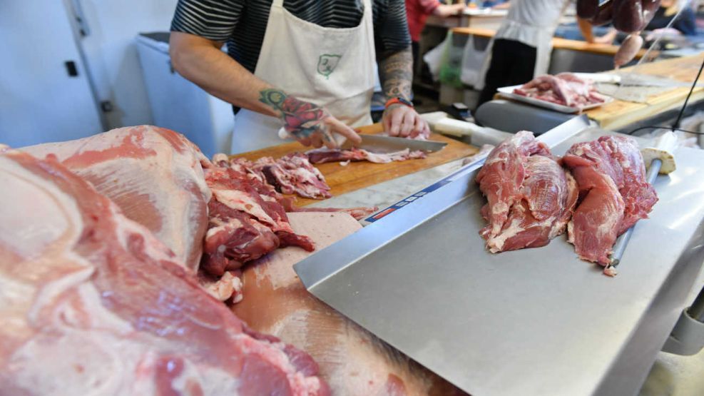 El consumo de carne cayó un 17,6% en el primer trimestre del año.   