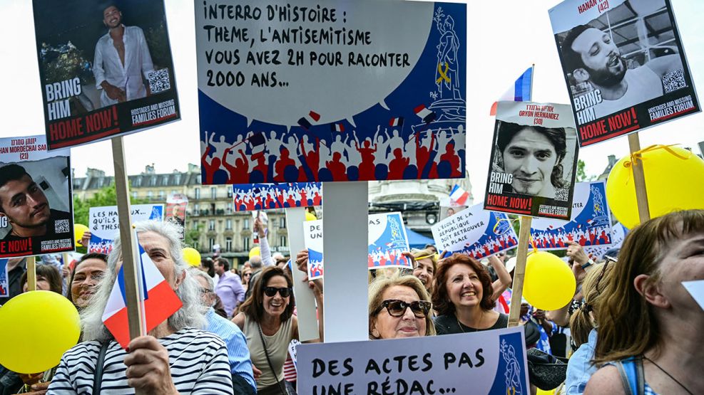 Manifestación Antisemitismo