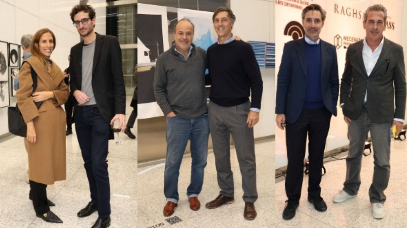 Flor Perotti y Teo Discoli; Andreas Keller Sarmiento y Facundo Gómez Minujín; Martín Zanotti y Diego Clavero. 