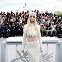 La actriz británico-estadounidense Anya Taylor-Joy posa durante una sesión fotográfica de la película 'Furiosa: A Mad Max Saga' en la 77ª edición del Festival de Cine de Cannes en Cannes, sur de Francia. | Foto:LOIC VENANCE / AFP