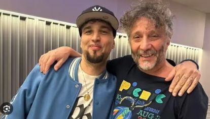 En redes sociales, el hijo de Luis Alberto Spinetta subió un encuentro con el músico rosarino y le recordó una antigua promesa.