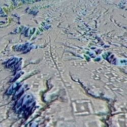 Encontraron varios conjuntos de plataformas rectangulares organizadas alrededor de plazas bajas. Foto: Antoine Dorison, Stéphen Rostain