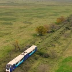 El tren funciona únicamente los domingos.
