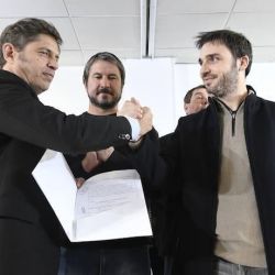 Axel Kicillof y Nacho Torres | Foto:CEDOC