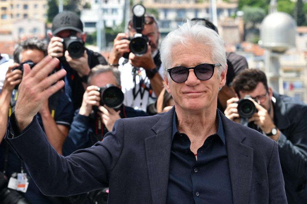 Cannes 2024:Richard Gere presentó la película 'Oh, Canada', de Paul Schrader.