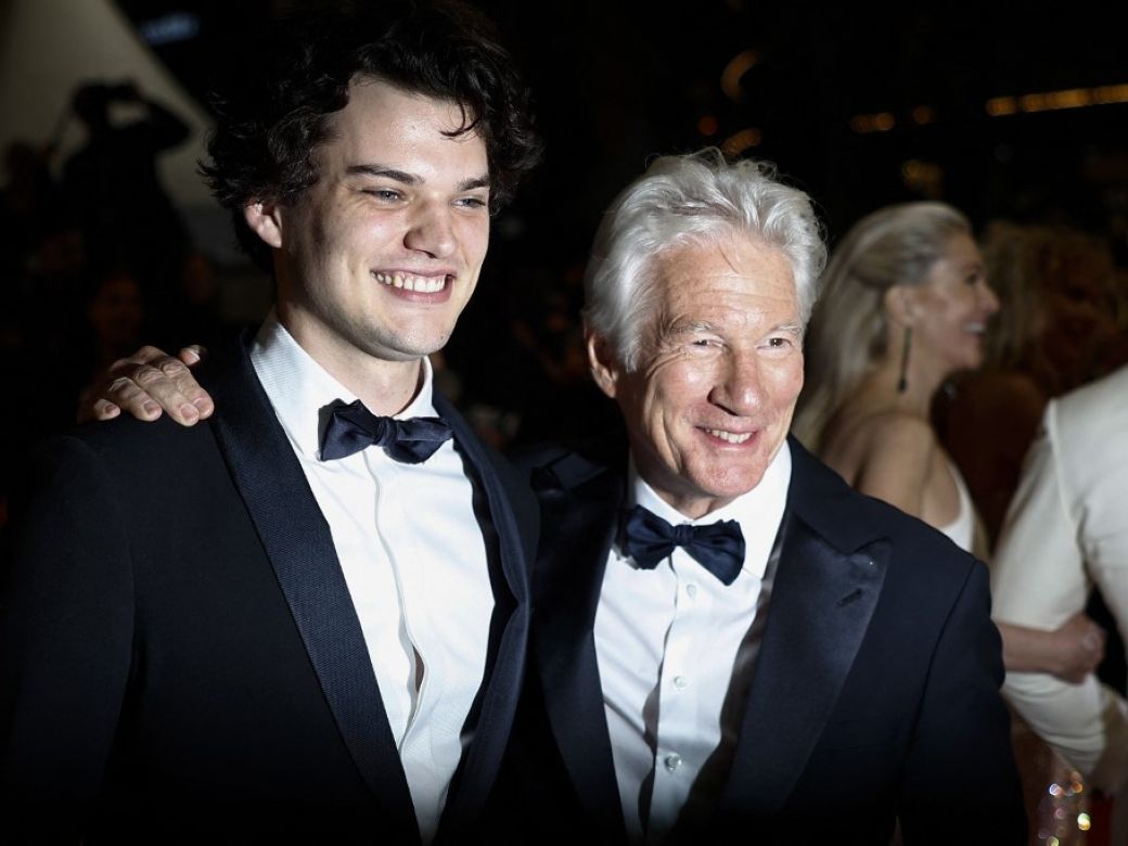 Richard Gere llevó a Homer, su hijo mayor, al Festival de Cannes | Perfil