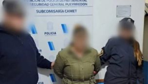 Mujer detenida en Mar del Plata