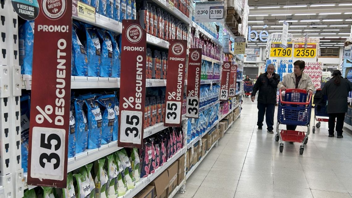 La inflación de CABA fue del 4,4% y acumula 80,2% en lo que va de 2024