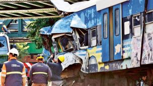 Accidente de tren en Palermo