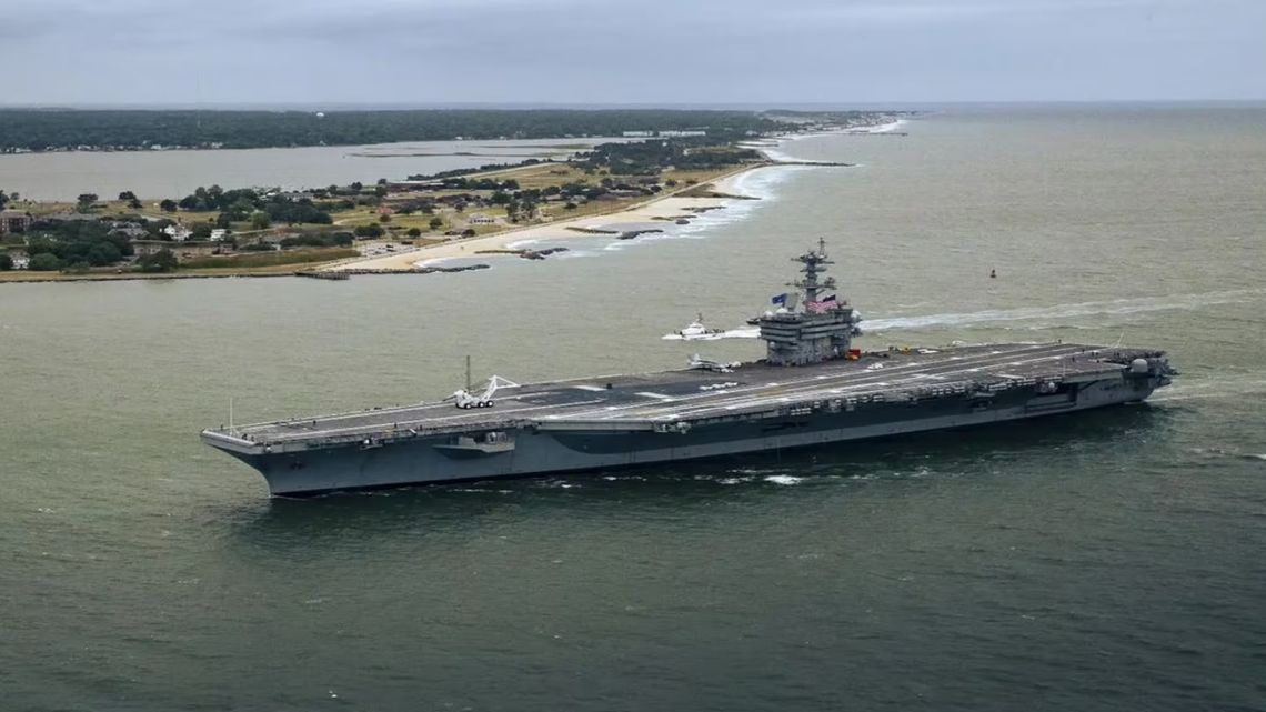 The plane service USS George Washington will arrive within the nation on Monday