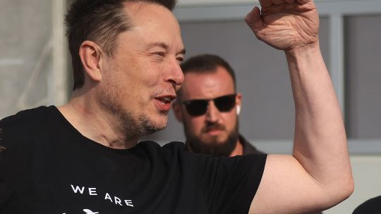 Tesla Inc. Co-Founder Elon Musk Visits German Plant