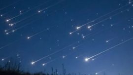 Es una de las lluvias de estrellas menos conocidas.