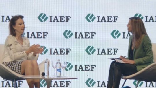 Diana Mondino en IAEF 20240521