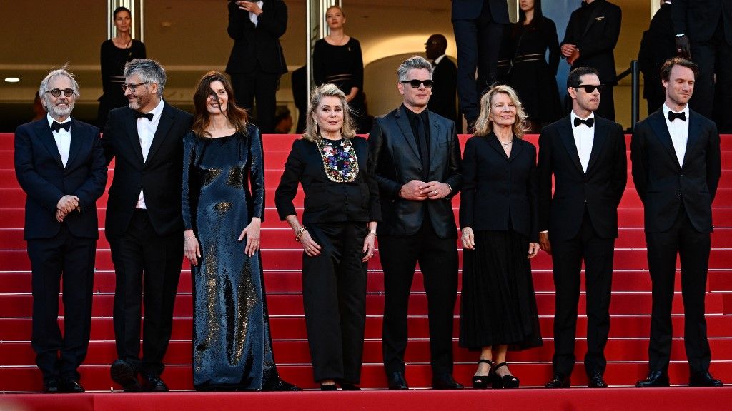 F.Luchini, Ch.Honoré, Ch.Mastroianni, C.Deneuve, B.Biolay, N.Garcia, M.Poupaud, y H.Skinner.