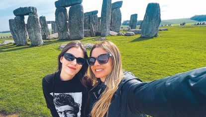 La hermana y la sobrina de Nicole Neumann disfrutaron de un paseo por el viejo continente.
