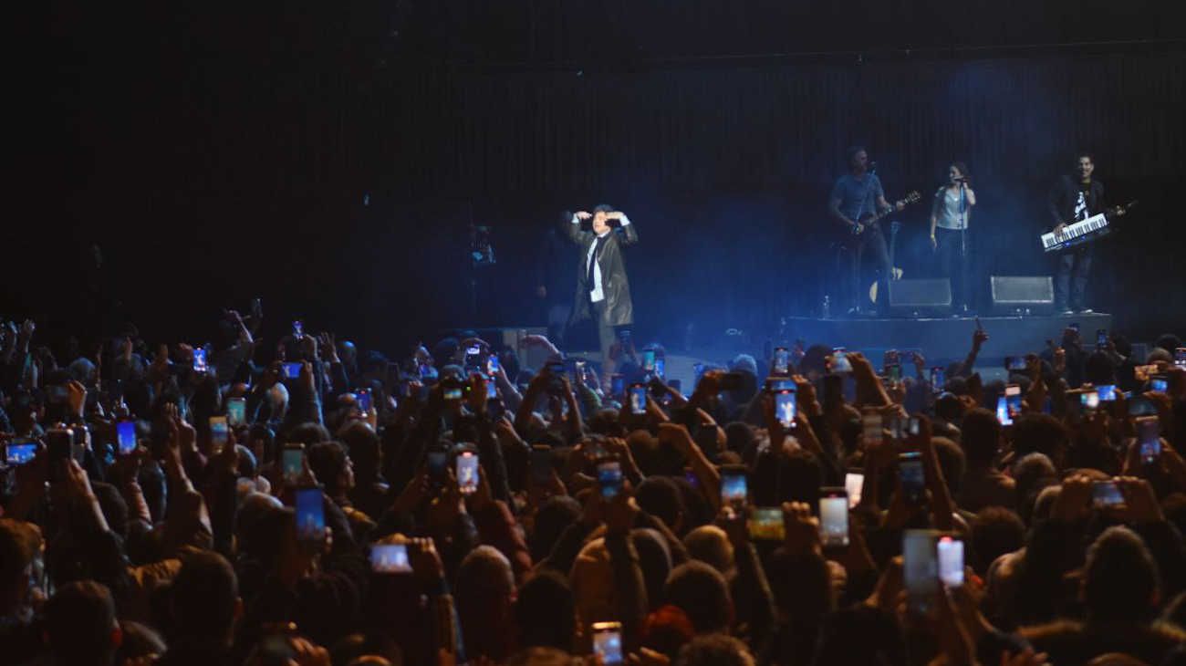 Luna Park presentación del libro de Javier Milei.