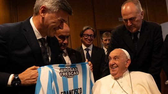 Encuentro Mundial del Sentido: Passerini se reunió con el Papa Francisco en el Vaticano