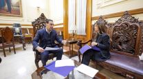 El gobernador Gustavo Valdés y Lourdes Sanches