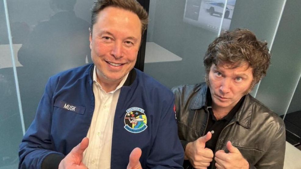 Argentinian President Javier Milei Meets Elon Musk In Austin