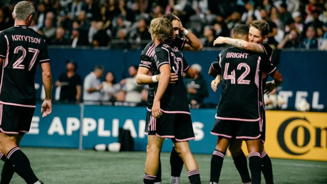 Sin Messi, Inter Miami le ganó 2-1 a Vancouver Whitecaps y se mantiene ...