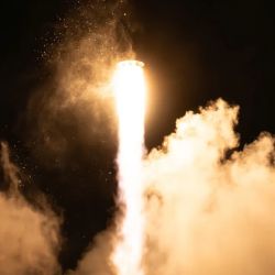 El cohete Electron de Rocket Lab despegó desde el Complejo de Lanzamiento 1 de la NASA, en Nueva Zelanda.