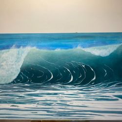 Beatriz Burmester: La Artista que Captura la Esencia del Mar en Cada Pincelada | Foto:CEDOC