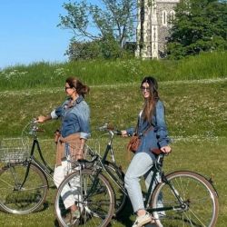 Juliana Awada junto con su hija en Dinamarca | Foto:CEDOC