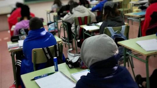 Encuesta de la UEPC: más del 65% de las aulas en Córdoba carecen de calefacción