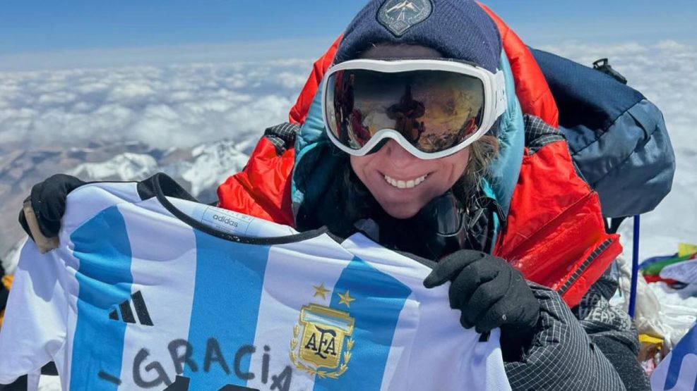 María Belén Silvestris escaló las "7 cumbres" incluyendo El Everest