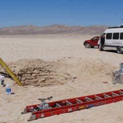Es la primera vez que se estudia el suelo del desierto de Atacama a tanta profundidad. 