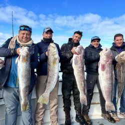 El fin de semana, el clima dejó un mar increíble que permitió disfrutar de muy buena pesca.    
