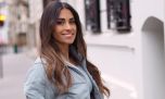 Así fue el increíble look total denim que lució Antonela Roccuzzo