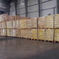 El depósito con los alimentos retenidos | Foto:CEDOC