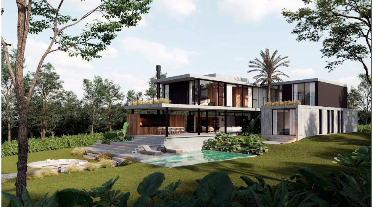 Una casa de fin de semana con muelle privado para salir directo al río Luján 