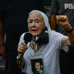 Nora Cortiñas remained a tireless campaigner and human rights activist until her death.
