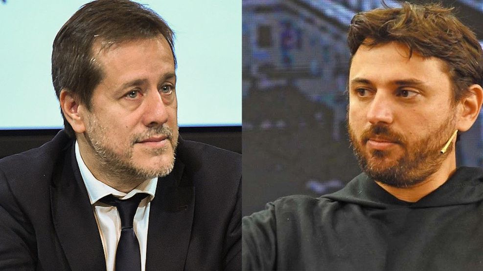 Mariano Recalde y Juan Grabois