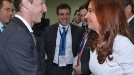 Zuckerberg y Cristina Kirchner