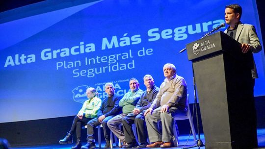 Marcos Torres blinda Alta Gracia y presenta megaplan de seguridad inédito en Córdoba