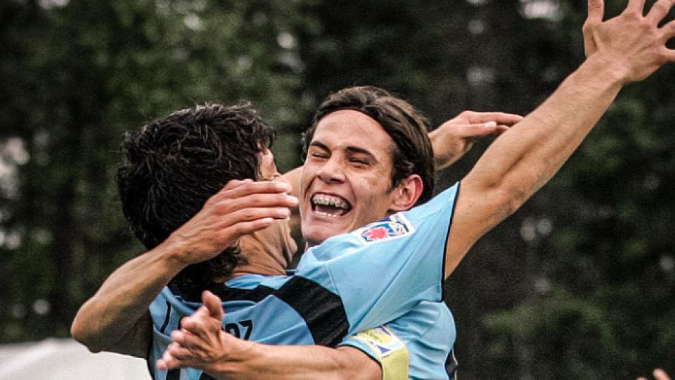 Luis Suárez y Edinson Cavani