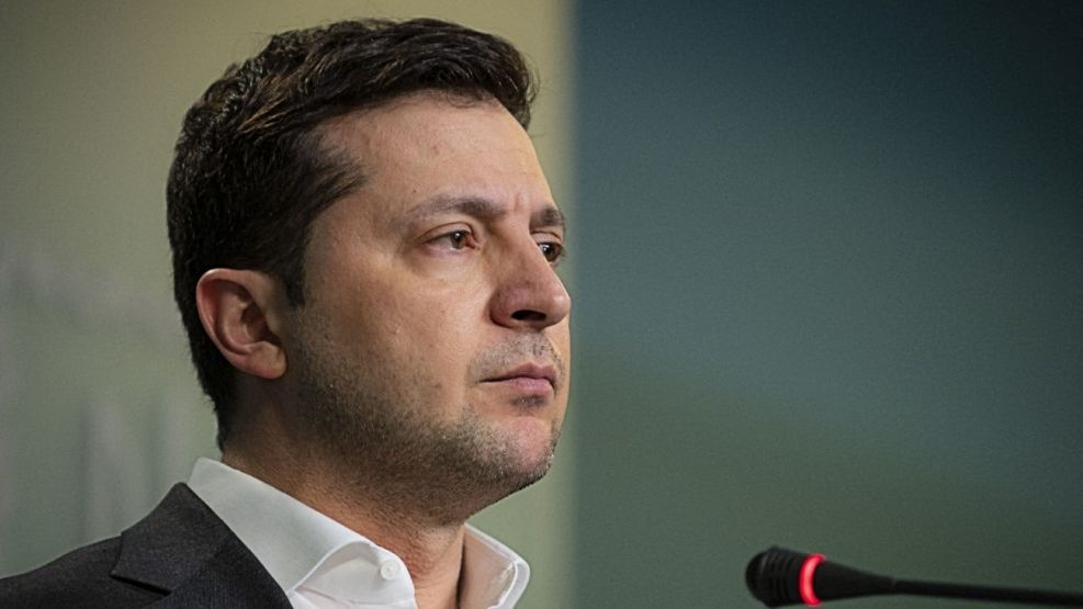 El presidente ucraniano Volodimir Zelenski.