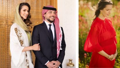 Desde la casa real jordana publicaron imágenes oficiales de la princesa, quien está esperando un hijo del príncipe heredero.