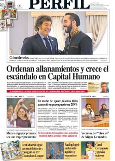 La tapa del Diario PERFIL del domingo 2 de junio de 2024