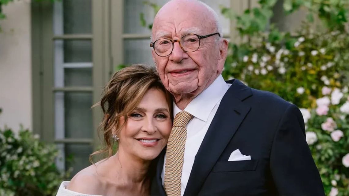 Tycoon Rupert Murdoch married for the fifth time, aged 93