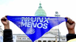 Marcha de Ni Una Menos en el Congreso 20240603