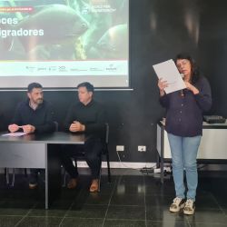 El objetivo del trabajo se centró en generar un espacio de intercambio y discusión entre diferentes actores involucrados en el manejo, estudio, uso y conservación de las especies migratorias. 