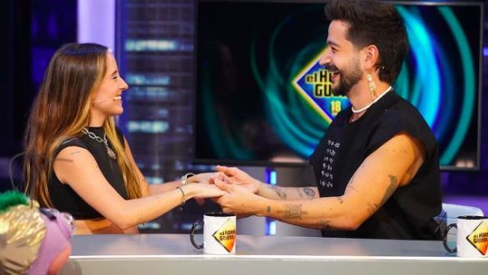 Evaluna y Camilo en El Hormiguero.
